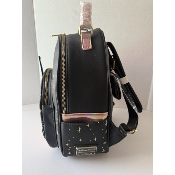 Disney 50th Anniversary Grand Finale Loungefly Backpack Castle Gold New main image 12